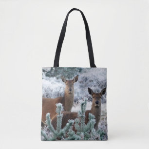 Bolsa Tote saco de veados de curiosidade