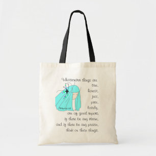 Bolsa Tote Saco do 4:8 dos Philippians