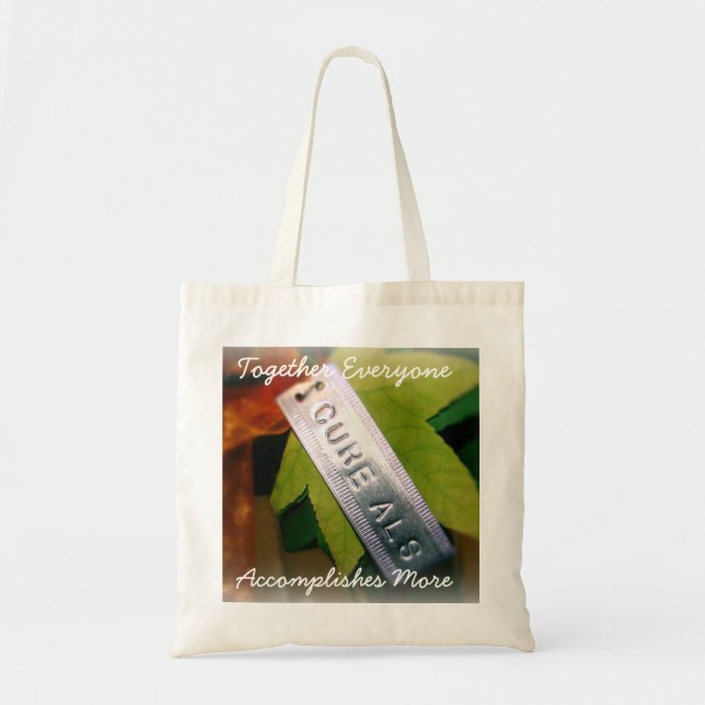 BOLSA TOTE SACO DO ALS DA CURA (Frente)