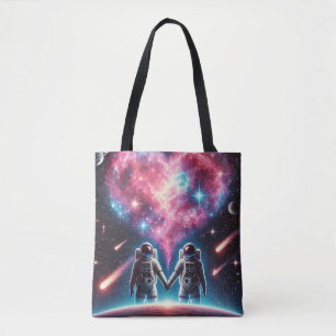 Bolsa Tote Saco do Astronauta Cósmico
