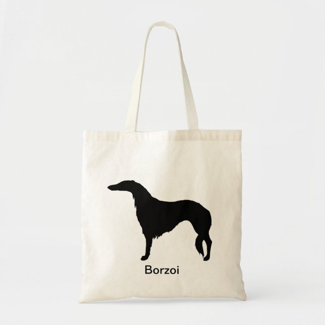 Bolsa Tote Saco do Borzoi (Frente)