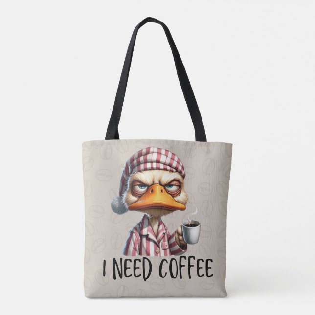 Bolsa Tote Saco do Café de Pato (Verso)