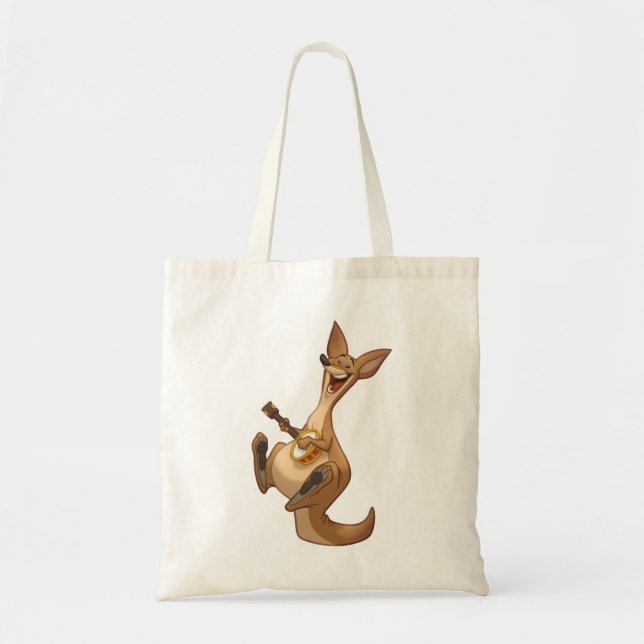 Bolsa Tote Saco do canguru do Banjo-Strummin' (Frente)