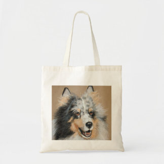 BOLSA TOTE SACO DO CÃO DE SHELTIE