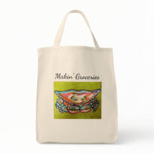 Saco do caranguejo dos mantimentos do fazer