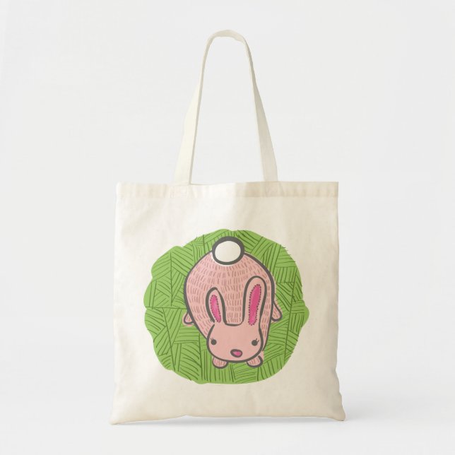 Bolsa Tote saco do coelho (Frente)