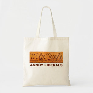 Bolsa Tote saco do conservantismo