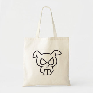 Bolsa Tote Saco do crânio do coelho