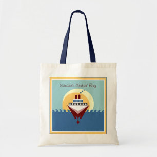 Bolsa Tote Saco do cruzeiro - personalizado com seu nome