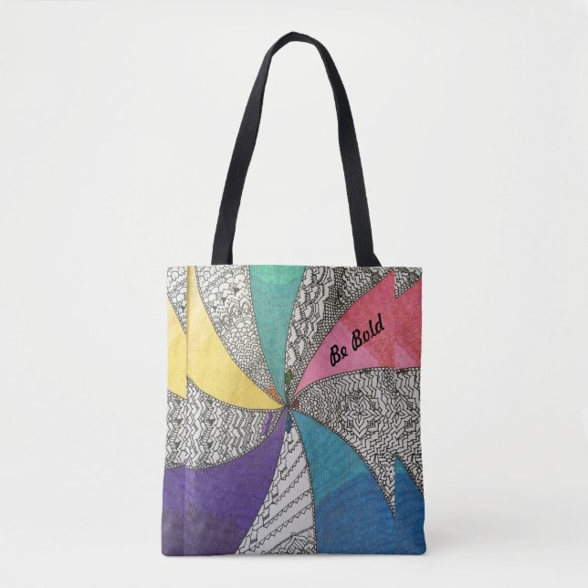 Bolsa Tote Saco do Doodle (Frente)