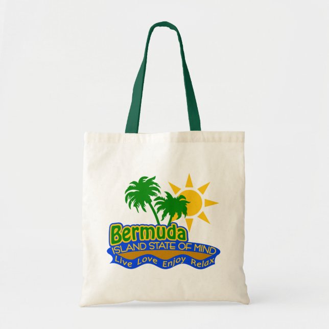 Bolsa Tote Saco do estado de ânimo de Bermuda (Frente)