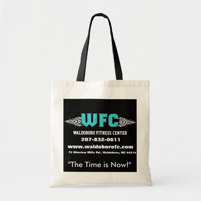 Bolsa Tote Saco do Gym de WFC (Frente)