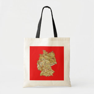 Bolsa Tote Saco do mapa de Alemanha