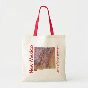 Bolsa Tote Saco do mapa de New mexico