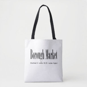 Bolsa Tote Saco do Mercado do Borough