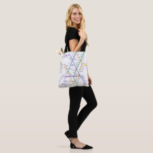 Bolsa Tote Saco do metrô de Montreal