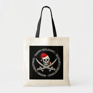 Bolsa Tote Saco do Natal do pirata