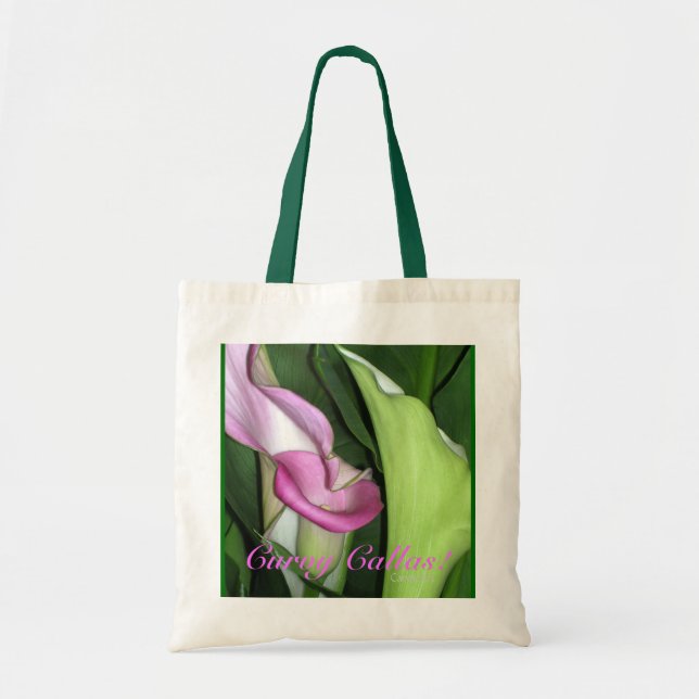 Bolsa Tote "Saco do orçamento dos Callas Curvy" (Frente)