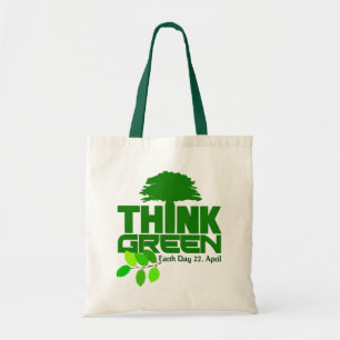 Bolsa Tote Saco do pense verde