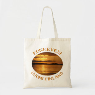 Bolsa Tote Saco do por do sol de Konnevesi - escolha o estilo