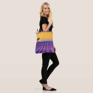 Bolsa Tote Saco do presente com lavanda
