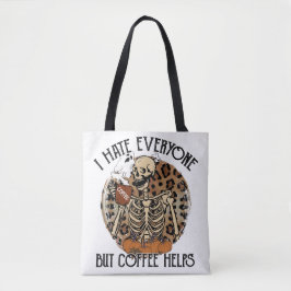Bolsa Tote Saco do Primeiro Café Halloween Tot