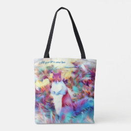 Bolsa Tote saco do telefone da arte do esquilo