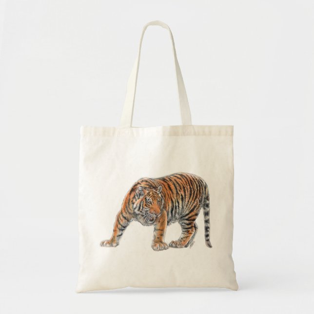 Bolsa Tote Saco do tigre (Frente)