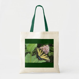 Bolsa Tote Saco do Toque da Borboleta do Swallowtail Amarelo