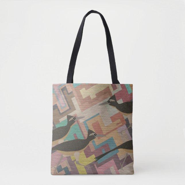 Bolsa Tote Saco do Toque de Amante do Roadrunner (Frente)