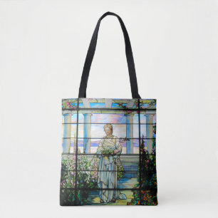 Bolsa Tote Saco do Toque de Vidro Estreitado