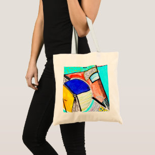 Bolsa Tote Saco do Tote da Roda abstrato
