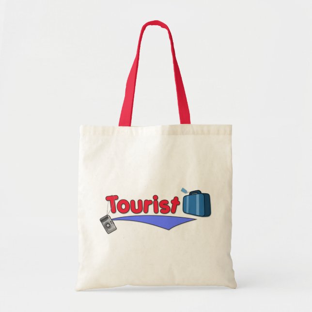 Bolsa Tote Saco do turista (Frente)