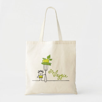 Bolsa Tote Saco do vegetariano