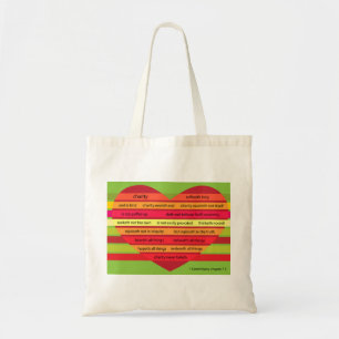Bolsa Tote Saco do verso da bíblia