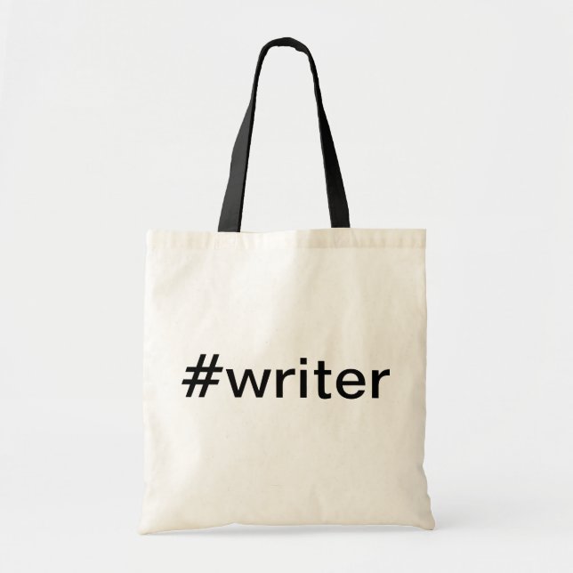 Bolsa Tote Saco do #writer (Frente)