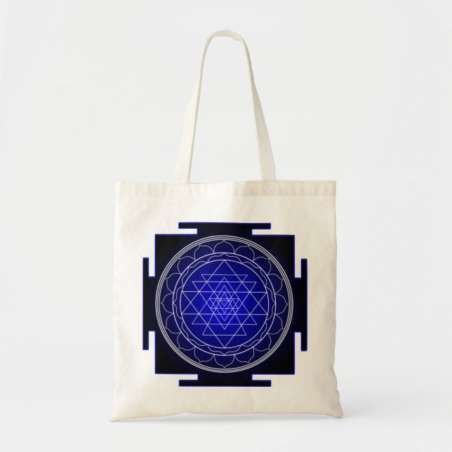 Bolsa Tote saco do yantra do sri (Frente)