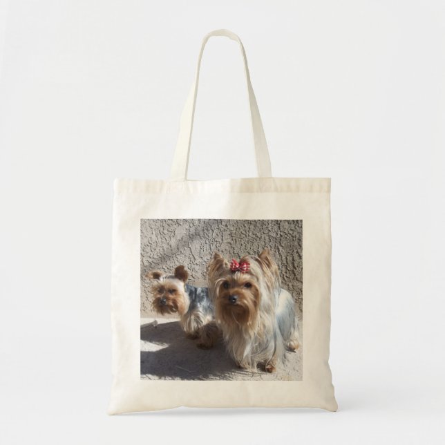 Bolsa Tote saco do yorkie (Frente)