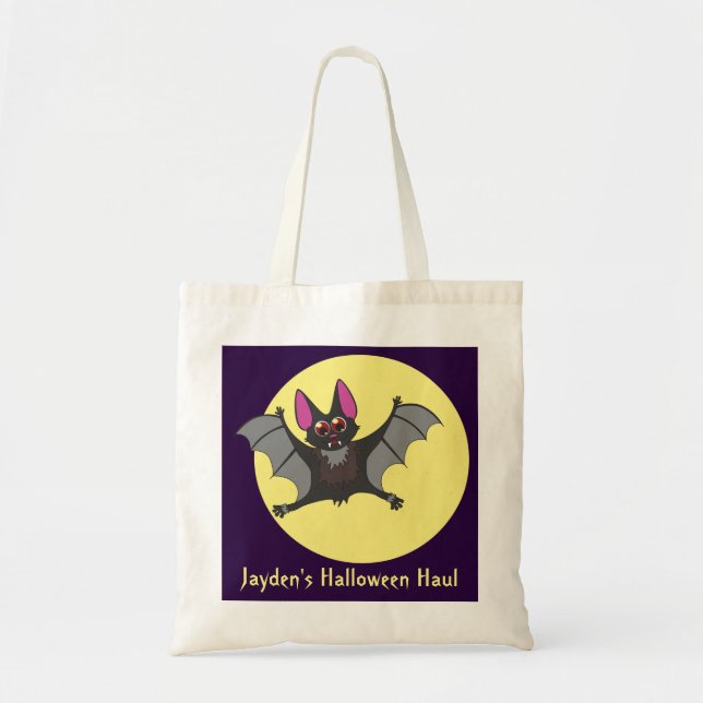 Bolsa Tote Saco doce de morcego vampiro (Frente)