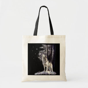 Bolsa Tote Saco dos animais selvagens com cena romântica do