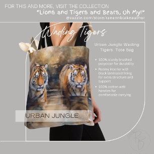 Bolsa Tote Saco dos Tigres Urbanos