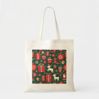 Bolsa Tote Saco ecológico de natal bonito
