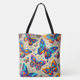 Bolsa Tote Saco ecológico fácil de carregar com design de bor