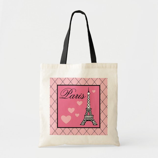 Bolsa Tote Saco Eiffel Tower Paris (Frente)