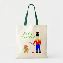 Bolsa Tote Saco engraçado do homem de Gingerdead