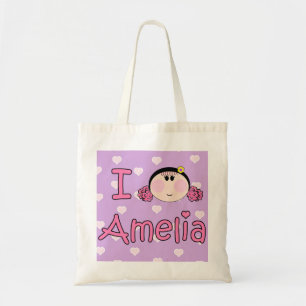 Bolsa Tote Saco eu amo Amelia