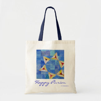Bolsa Tote Saco feliz de Purim - excelente para Shalach Manot