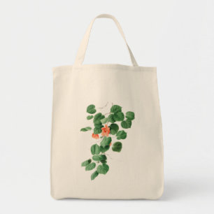 Bolsa Tote Saco floral com flor