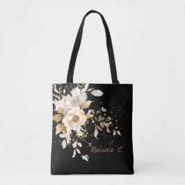 Bolsa Tote Saco Floral Elegância sem Esforço