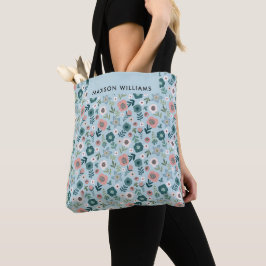 Bolsa Tote Saco Floral Spring Daffodil Blooms